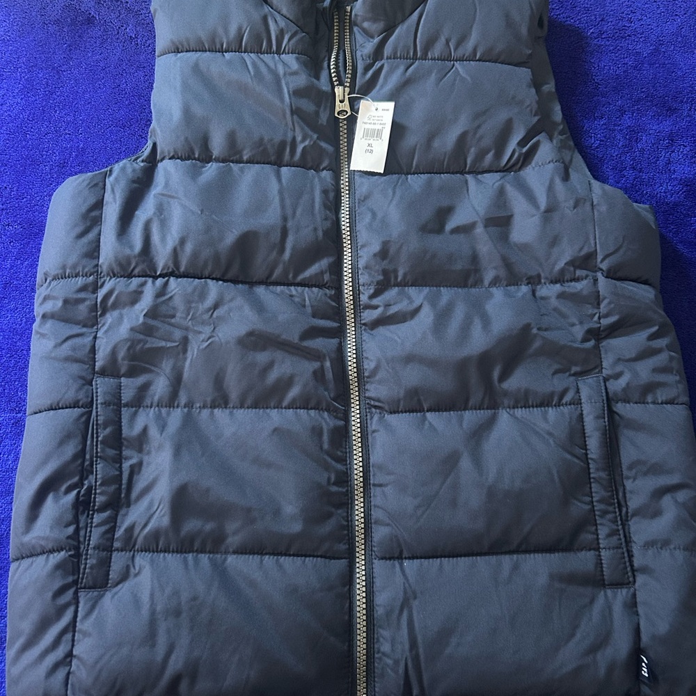 Kids navy blue Gap vest